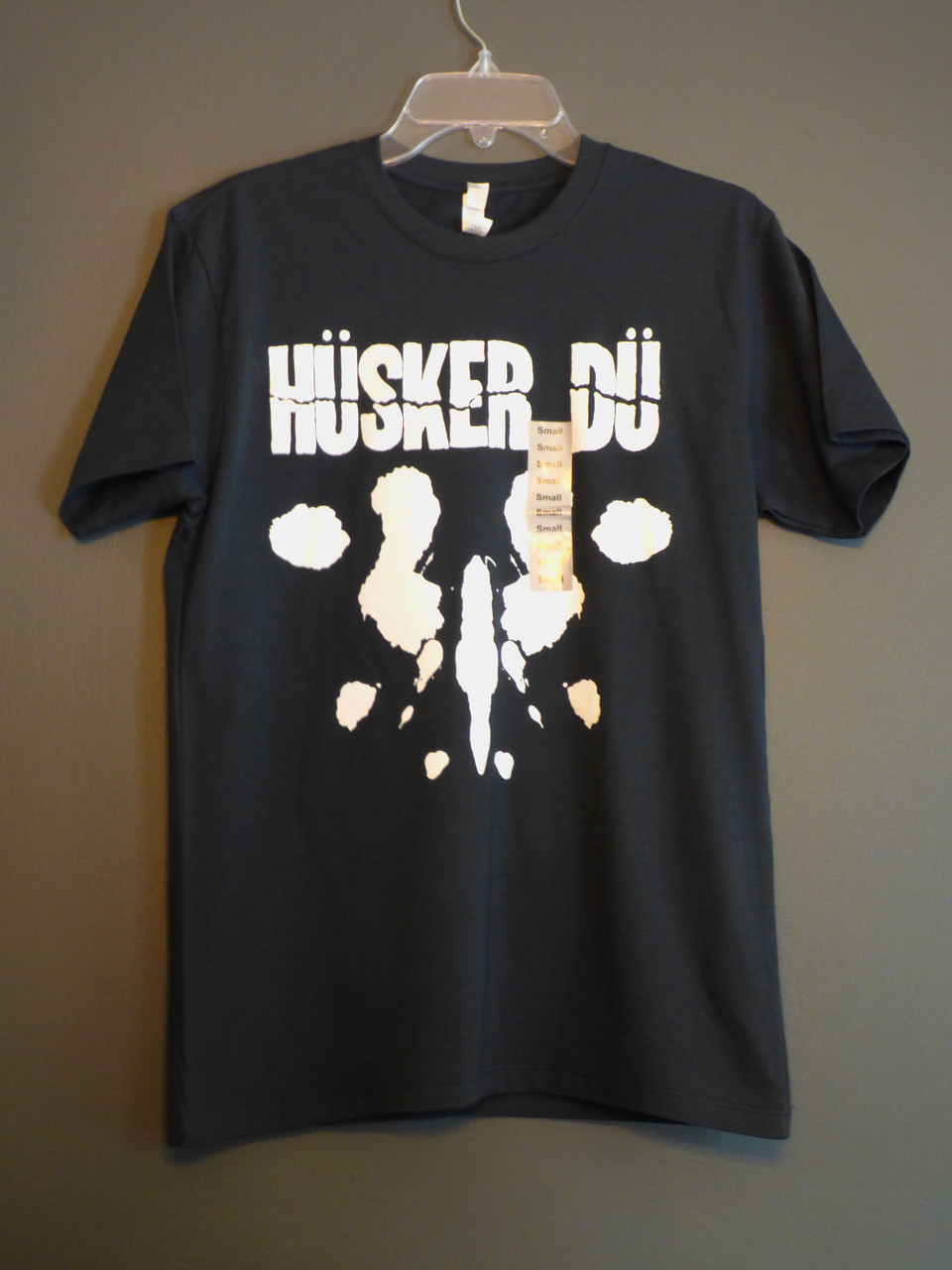 80s HüskerDü Tシャツ EVERYTHING FALLS APART Hüsker Dü Everything Falls Apart Album Cover T-Shirt (Dark Grey)