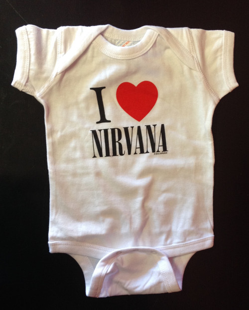 Nirvana I Heart Onesie