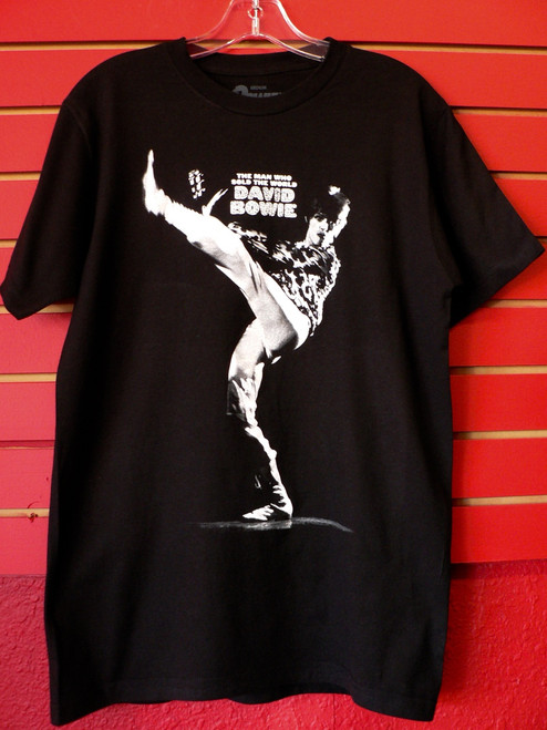 David Bowie - Heroes Album Cover T-Shirt in Dark Grey