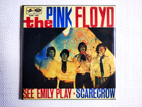 See Emily Play Single Vinyl Magnet
