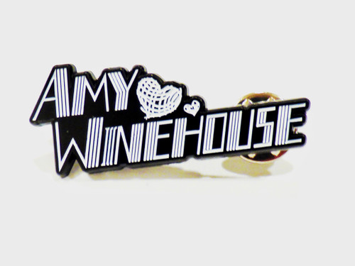 Amy Winehouse Lapel Pin Button Badge