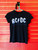 AC/DC Back in Black Girls Slim Cut T-Shirt