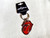 Rolling Stones Tongue Keychain