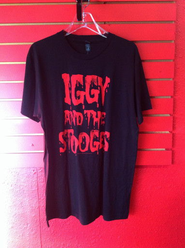 Pop and the Stooges Blood Letters T- Shirt