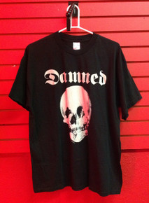 The Damned Stretcher Case Baby Single - Skull Lady Print - Recent Vintage T-Shirt in Size Extra Large