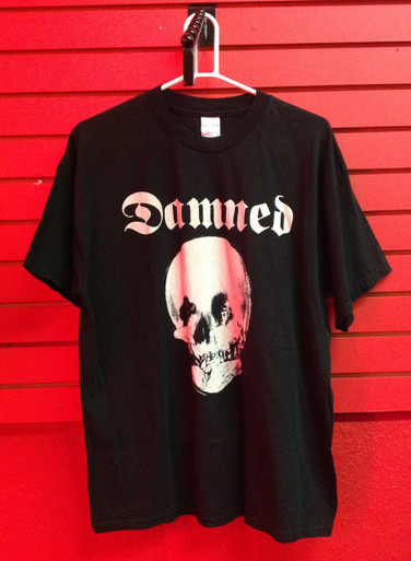レア THE DAMNED T-SHIRT THE DAMNED RARE VINTAGE 70s 80s PUNK ROCK GOTH TOUR CONCERT