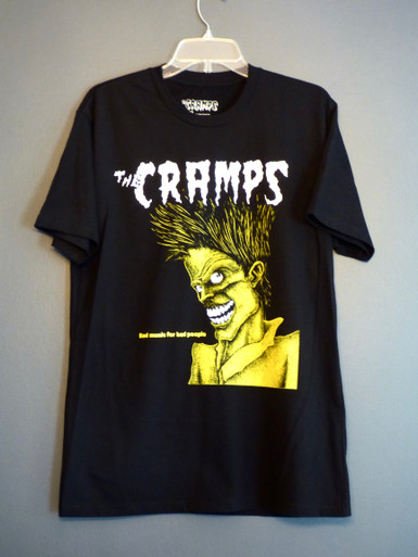 The Cramps - Bad Music for Bad People Album T-Shirt