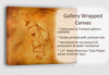 Dressage horse painting gallery wrap print sample