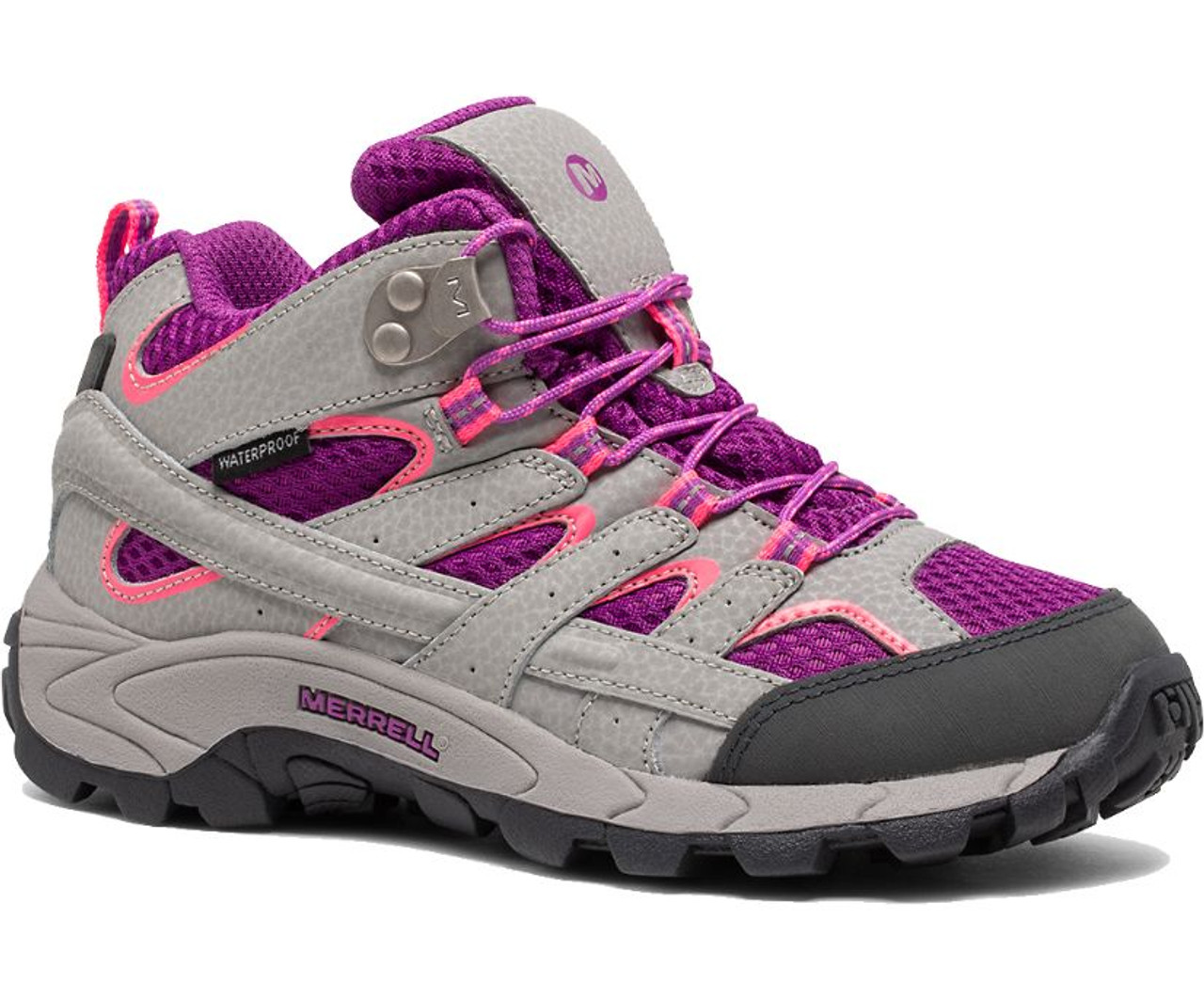 Moab 2 Mid Waterproof Boot - Paloma Berry (13K-7)