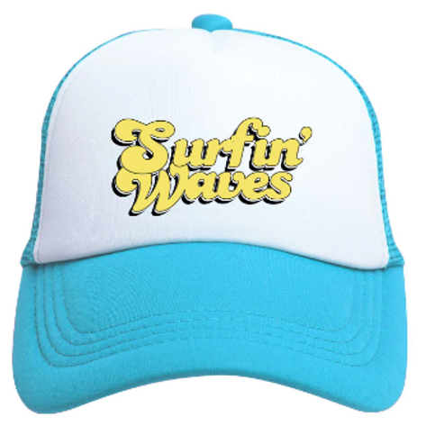 Surfin' Waves Trucker Hat