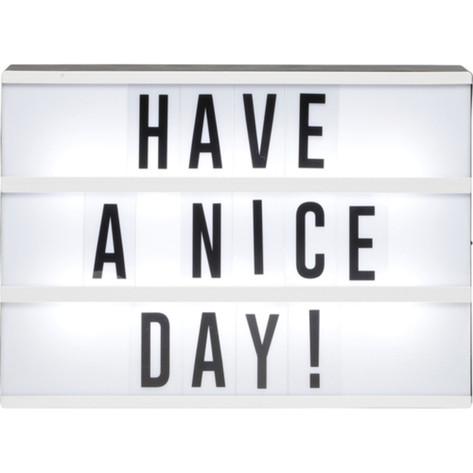 6" Lighted Cinema Box