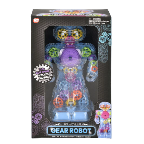 Light-Up Gear Robot