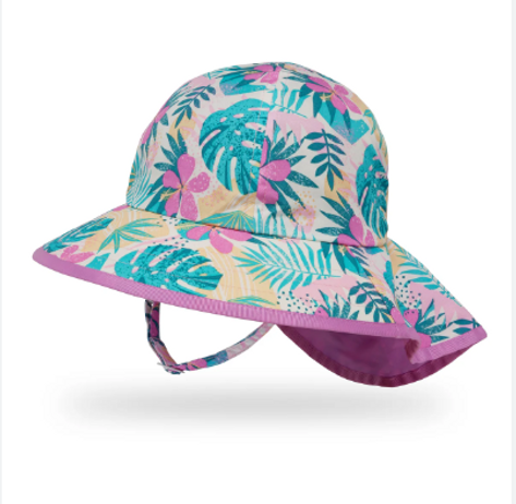 Kids' Play Hat - Pink Tropical