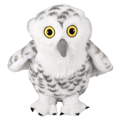 8" Animal Den Snowy Owl