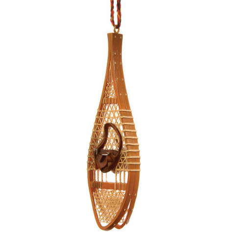 Algonquin Snowshoe Ornament