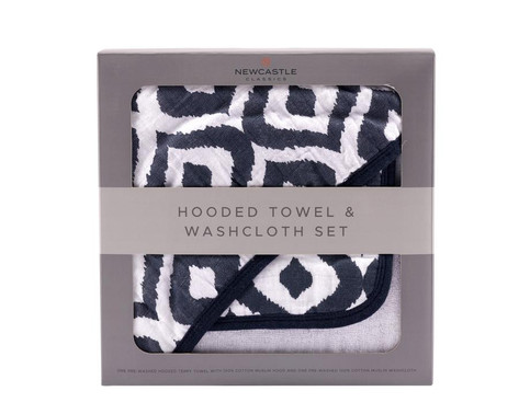 Hooded Towel & Washcloth Set