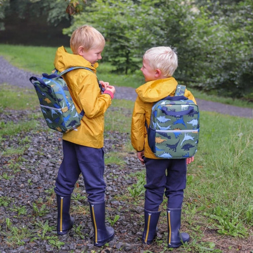 Adventure Rubberised Backpack - Dino