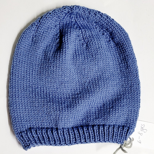 Handknit Wool Hat 6-8
