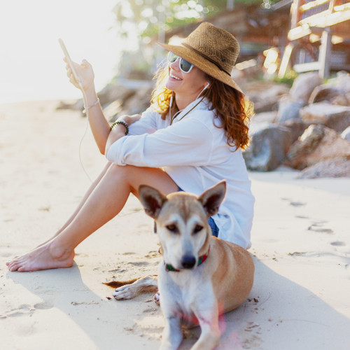 Leisure Hat - Natural/ Brown