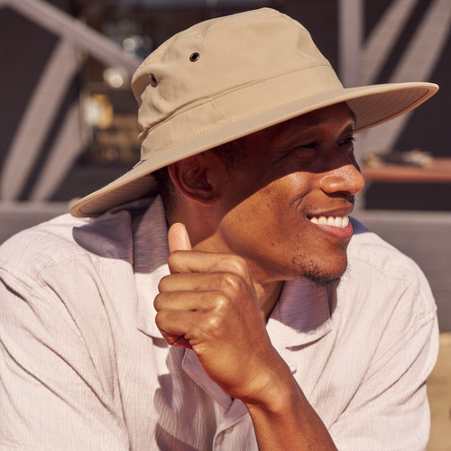Passport Hat - Brown Rice