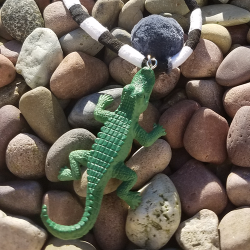 Alligator Toy Necklace