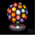 9" Revolving Rainbow Disco Light