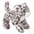 8" Eco Pounce Pal Snow Leopard