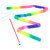 11.75" Rainbow Ribbon Wand