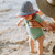 Sunsprout - Navy Stripe 0-12M