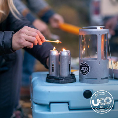 Candlelier Lantern - Raw Aluminum