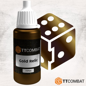 TTCombat 17ml Acrylic Paint - Gold Relic TTCombat 17ml Acrylic Paint - Gold Relic