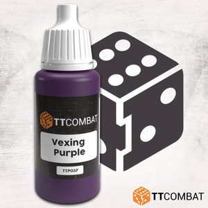 TTCombat 17ml Acrylic Paint - Vexing Purple TTCombat 17ml Acrylic Paint - Vexing Purple