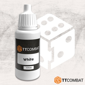 TTCombat 17ml Acrylic Paint - White TTCombat 17ml Acrylic Paint - White