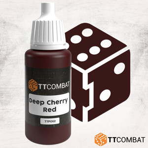 TTCombat 17ml Acrylic Paint - Deep Cherry Red TTCombat 17ml Acrylic Paint - Deep Cherry Red