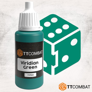 TTCombat 17ml Acrylic Paint - Viridian Green