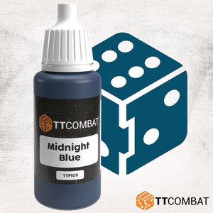 TTCombat 17ml Acrylic Paint - Midnight Blue