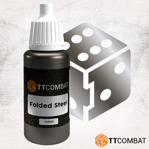 TTCombat 17ml Acrylic Paint - Folded Steel TTCombat 17ml Acrylic Paint - Folded Steel