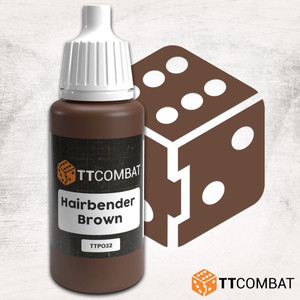 TTCombat 17ml Acrylic Paint - Hairbender Brown TTCombat 17ml Acrylic Paint - Hairbender Brown