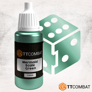 TTCombat 17ml Acrylic Paint - Mermaid Scale Green