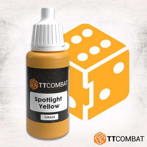 TTCombat 17ml Acrylic Paint - Spotlight Yellow