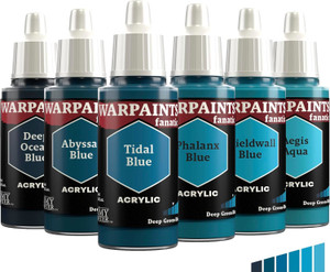 The Army Painter - Flexible Triad Deep Green-Blues - 6 x Warpaint Fanatic 18ml The Army Painter - Flexible Triad Deep Green-Blues - 6 x Warpaint Fanatic 18ml