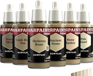 The Army Painter - Flexible Triad Light Neutrals - 6 x Warpaint Fanatic 18ml
