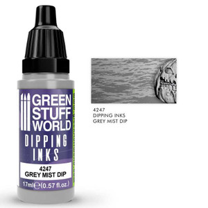 Green Stuff World - 4247 - Dipping ink (Speed Contrast Paint) 17ml - Grey Mist Green Stuff World - 4247 - Dipping ink (Speed Contrast Paint) 17ml - Grey Mist
