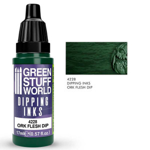 Green Stuff World - 4228 - Dipping ink (Speed Contrast Paint) 17ml - Ork Flesh Green Stuff World - 4228 - Dipping ink (Speed Contrast Paint) 17ml - Ork Flesh