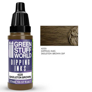 Green Stuff World - 4225 - Dipping ink (Speed Contrast Paint) 17ml - Skeleton Brown Green Stuff World - 4225 - Dipping ink (Speed Contrast Paint) 17ml - Skeleton Brown