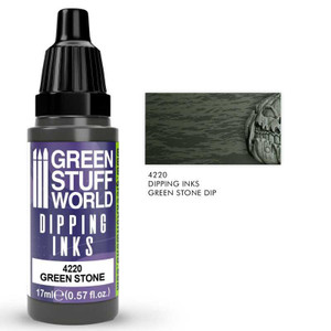 Green Stuff World - 4220 - Dipping ink (Speed Contrast Paint) 17ml - Green Stone Green Stuff World - 4220 - Dipping ink (Speed Contrast Paint) 17ml - Green Stone