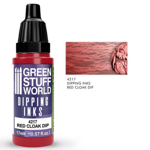 Green Stuff World - 4217 - Dipping ink (Speed Contrast Paint) 17ml - Red Cloak Green Stuff World - 4217 - Dipping ink (Speed Contrast Paint) 17ml - Red Cloak