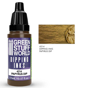 Green Stuff World - 4214 - Dipping ink (Speed Contrast Paint) 17ml - Papyrus Green Stuff World - 4214 - Dipping ink (Speed Contrast Paint) 17ml - Papyrus
