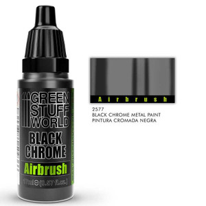 Green Stuff World - 2577 - Black Chrome Paint - Airbrush Green Stuff World - 2577 - Black Chrome Paint - Airbrush