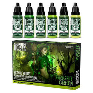 Green Stuff World - 10115 - Paint Set - Bright Green Green Stuff World - 10115 - Paint Set - Bright Green